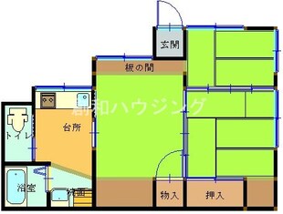 ハイツサンの物件間取画像